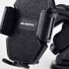 Multi-functional black mobile phone stand desktop support frame, portable and universal mobile phone stand, creative and simple style Application Scenario